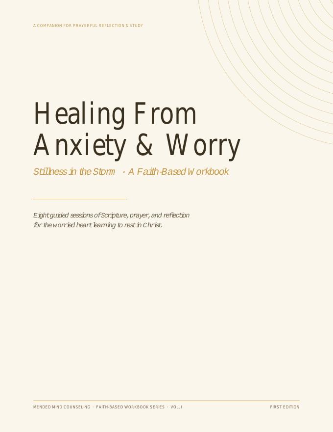 Cover of Stillness in the Storm — Healing From Anxiety & Worry