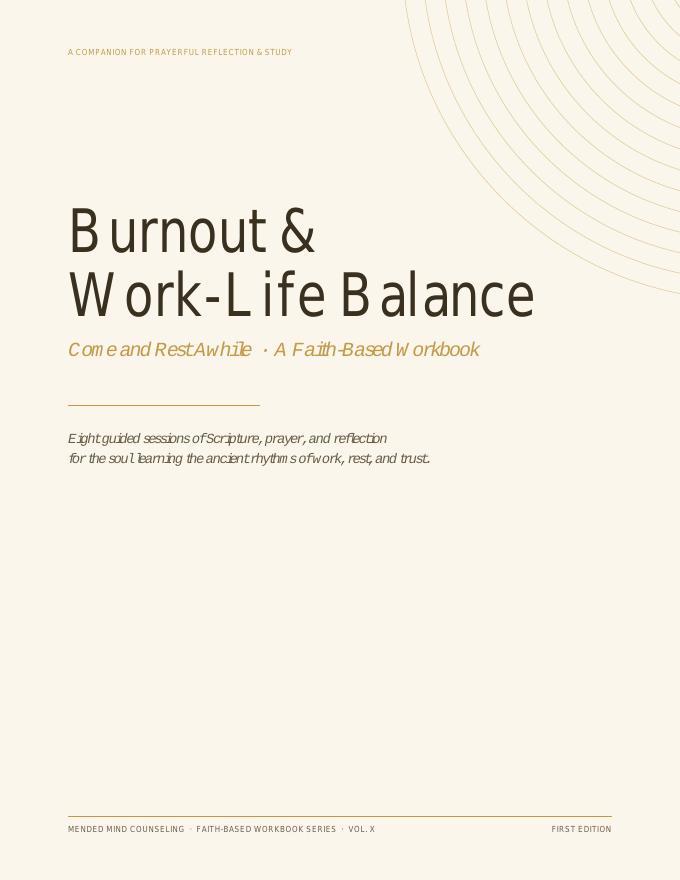 Cover of Come and Rest Awhile — Burnout & Work-Life Balance
