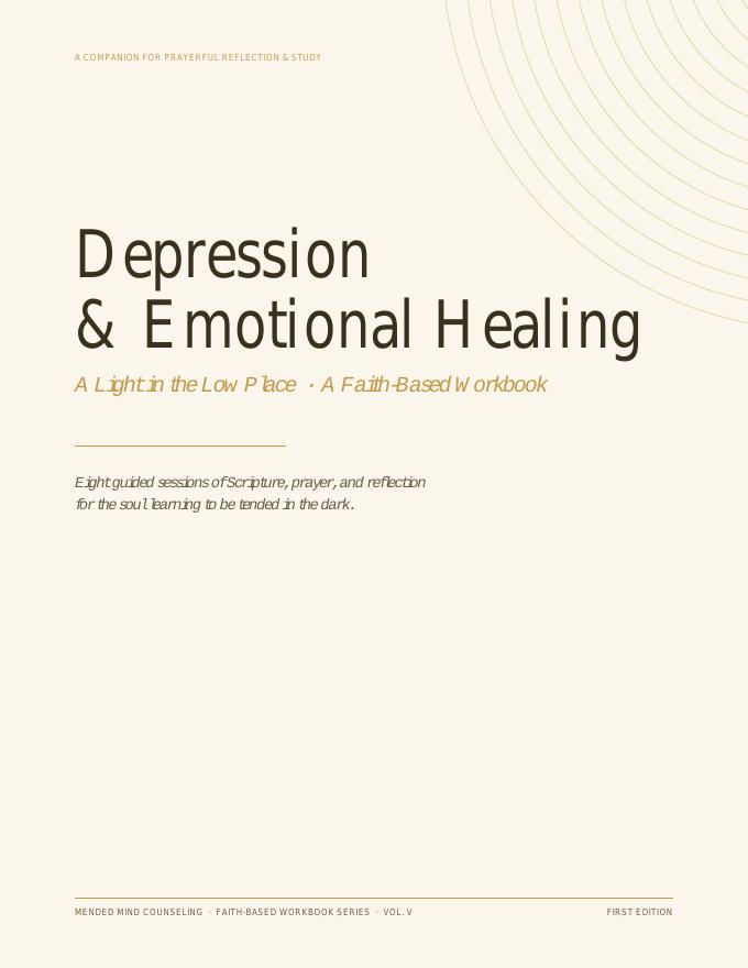 Cover of A Light in the Low Place — Depression & Emotional Healing