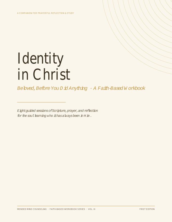 Cover of Beloved, Before You Did Anything — Identity in Christ